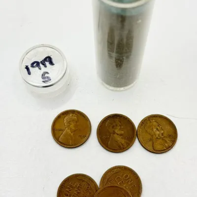 1919 S - Full Date Roll - Lincoln Wheat Cents
