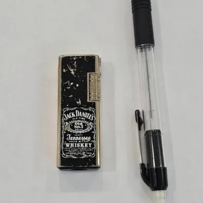 Vintage Jack Daniel's No. 7 Refillable Butane Lighter - Estate Sales Warehouse (GR)