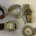 4 Watches and 1 Bracelet - Uranium Dials