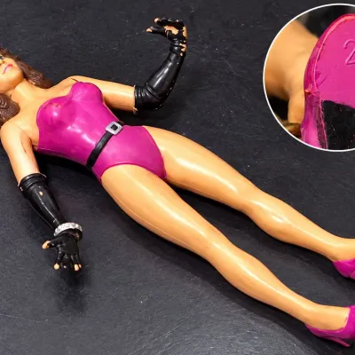 LJN WWF Wrestling Superstars Miss Elizabeth 1986 Vintage Action Figure - Potterville