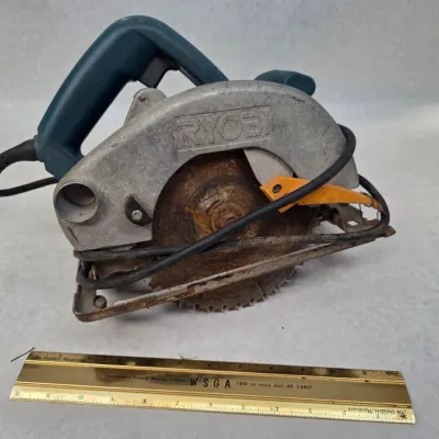 Sale Photo Thumbnail #124: Vintage Ryobi Circular Saw