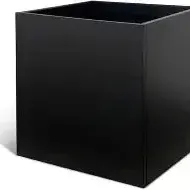 Large Outdoor 26" Square Metal Planter
