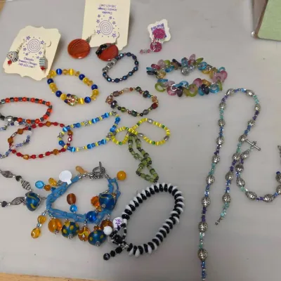 Fun Colorful Bracelet and Earring Collection