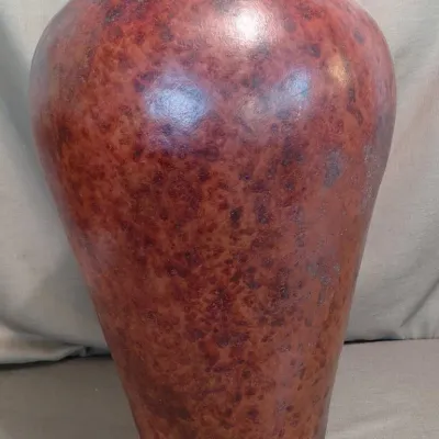 Large Decorative Vase - Ceramic with Wicker Top