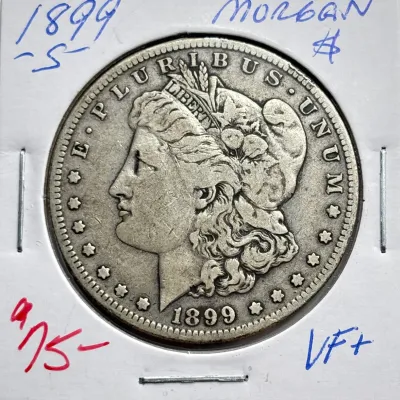 1899 S - Morgan Silver Dollar