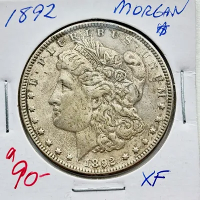1892 - Morgan Silver Dollar