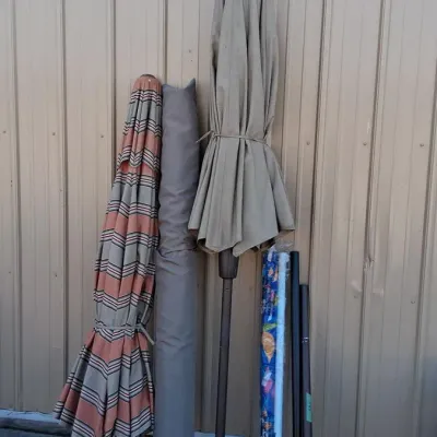 Collection of 4 Patio Umbrellas