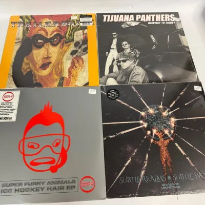 Modern Indie and Alternative Rock Vinyl Record LP Album Lot, 4 Sealed Unopened Pieces