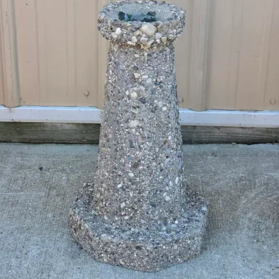 Concrete Bird Bath Base