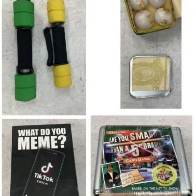 Assorted Household and Game Items
