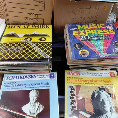 Vintage Record Collection