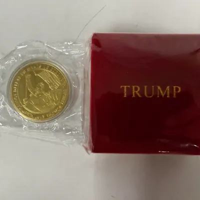 Donald Trump "July 13, 2024" Commemorative Gold Coin in Presentation Box