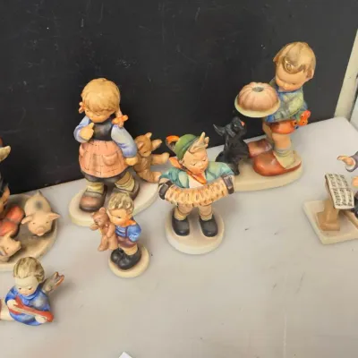 Vintage Hummel Figurines - Lots of Bee Logos