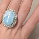925 Sterling Size 8.5 Ring