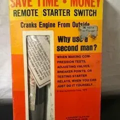 Sale Photo Thumbnail #140: Autotronics RAC Model 534 Truck/Tractor Remote Starter Switch 1970s NIB
