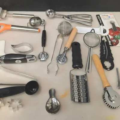 Large Variety of Kitchen Utensils
