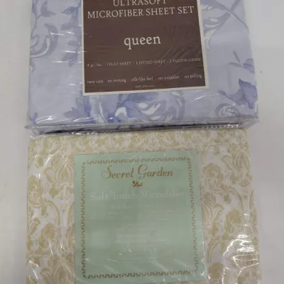 2 NIB Sheet Sets - 1 Full, 1 Queen