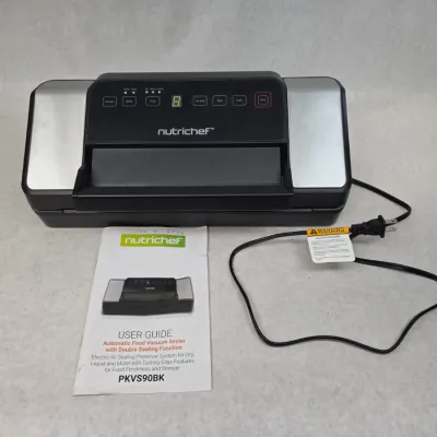 Sale Photo Thumbnail #112: Used Like New Nutrichef Automatic Food Vacuum Sealer
