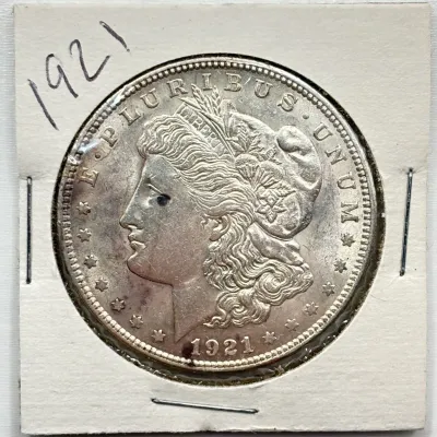 BU 1921 - Morgan Silver Dollar