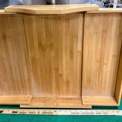 Bamboo Lap Desk/Tray-Dovetailed - Potterville