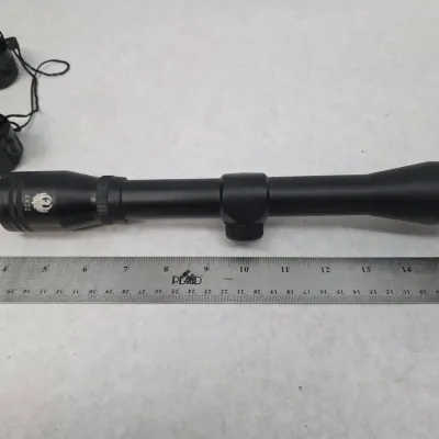 Ruger 4x32 Fixed-Magnification Rifle Scope w/ Lense Caps