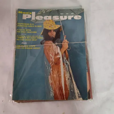 Collection of 5 Vintage Adult Magazines (Lot 4 of 4)
