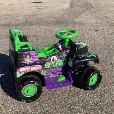Grave Digger Ride-On Toy Truck