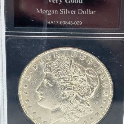 1921 - Morgan Silver Dollar - Bradford Mint Certified - Very Good