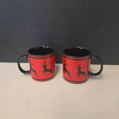 Pair of Dept 56 Mugs