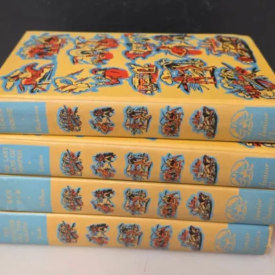 Set of 4 Junior Classics Books incl. Ben-Hur and Lorna Doone