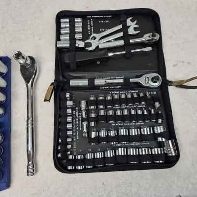 2 New Socket/Ratchet Sets