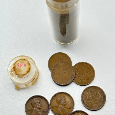 1924 - Full Date Roll - Lincoln Wheat Cents