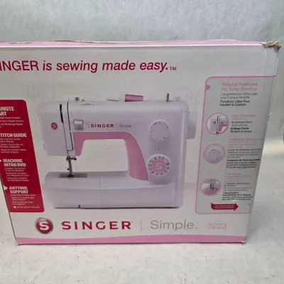 New in Box Singer Simple Sewing Machine Model 3223 w/ Kmart Receipt