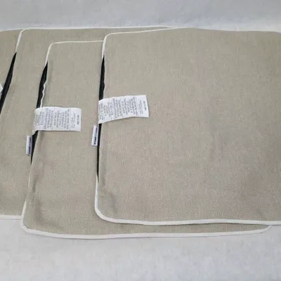 Sale Photo Thumbnail #117: Set of 4 New Decorative Outdoor Water Repellent Throw Pillow Covers