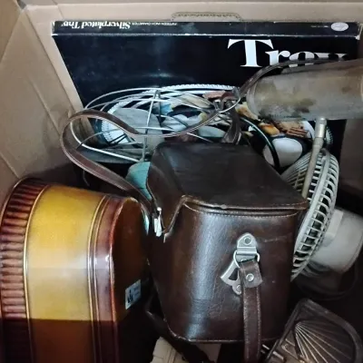 Vintage Konica Camera and Assorted Collectibles