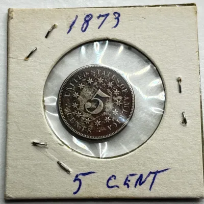1873 - Shield Nickel