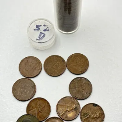 1962 D - Full Date Roll - Lincoln Wheat Cents