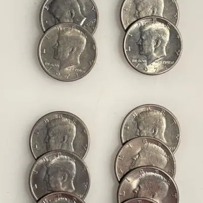 Lot of 20 - 1971 - Kennedy Half Dollars
