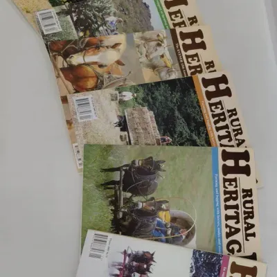 Rural Heritage Magazine Collection - Crate Full, Late 90's, Early 2000's