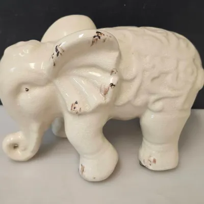 Decorative Pottery Elephant