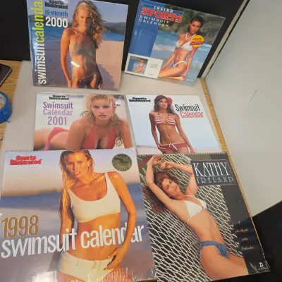 Sports Illustrated Unused Calendars