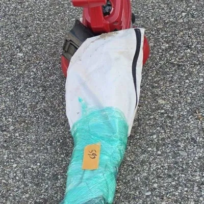 Toro Ultra Blower Vac - Red Electric Leaf Blower and Vacuum with Bag