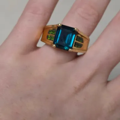 925 Sterling Size 13 Ring