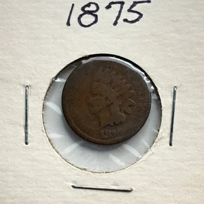 1875 - Indian Head Cent