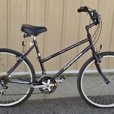 Purple Mongoose Switchback Women's Mountain Bike with 26-Inch Wheels