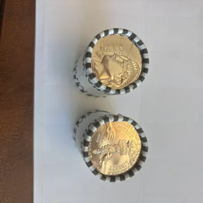 Sale Photo Thumbnail #6: $10 BU Roll First Strike 1776 - 2026 - 250 Anniversary Half Dollars
