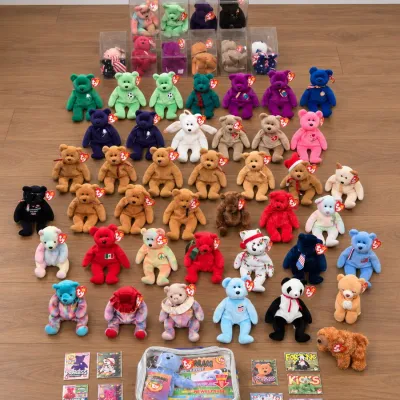 Lot of T.Y. Beanie Babies Bears - All Have Tags