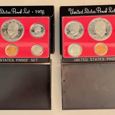 Lot of 2 - 1976 - United States Proof Sets