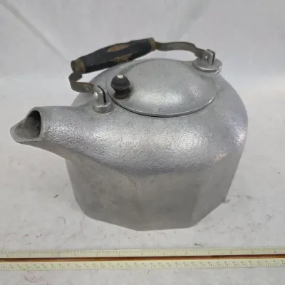 Vintage Cast Aluminum Water Kettle