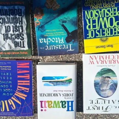 Collection of Vintage Books from Various Genres